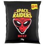 Space Raiders Beef Crisps 70g, £1.35 PMP