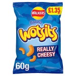 Walkers Wotsits Cheese Sharing Crisps 60g PMP £1.35