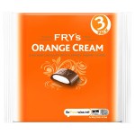 Fry's Orange Cream Chocolate Bar 3 Pack Multipack 147g (3 x 49g)