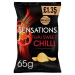 Walkers Sensations Thai Sweet Chilli Crisps 65g PMP £1.35