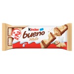 Kinder Bueno White Chocolate & Hazelnut Wafer Biscuit Snack Bar 39g