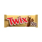 Twix Caramel Biscuit Chocolate Bar 50g