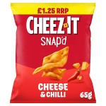Cheez-It Cheese & Chilli Thin & Crispy Baked Snacks 65g PMP £1.25