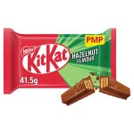 KitKat 4 Finger Hazelnut Chocolate Bar 41.5g PMP 89p