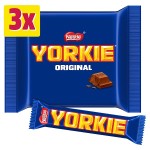 Yorkie Milk Chocolate Bar 3 Pack Multipack 138g