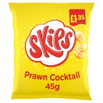 Skips Prawn Cocktail Crisps 45g, £1.35 PMP
