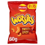 Walkers Wotsits Sweet & Spicy Crisps 60g PMP £1.35