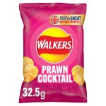 Walkers Prawn Cocktail Crisps 32.5g