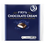 Fry's Chocolate Cream Chocolate Bar 3 Pack Multipack 147g (3 x 49g)