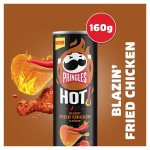 Pringles Hot Blazin' Fried Chicken sharing crisps 160g PMP £2.75