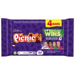 Cadbury Picnic Chocolate Bar 4 Pack Multipack 128g (4 x 32g
