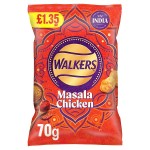 Walkers Masala Chicken Flavour Sharing Crisps 70g