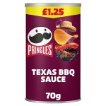 Pringles Texas BBQ Snacking Crisps 70g PMP £1.25