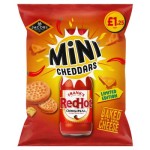 Jacob's Mini Cheddars Franks RedHot 90g