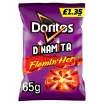 Doritos Dinamita Flamin Hot Sharing Crisps 65g PMP £1.35 RRP