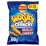 Wotsits Crunchy Cheese Sharing Crisps 60g PMP £1.35