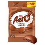 Aero Melts Milk Chocolate Bag 80g PMP £1.65