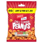 Jack's Chilli Flavour Peanuts 55g