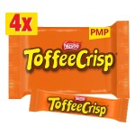 Toffee Crisp Bar 4 Pack Multipack 124g PMP £1.85