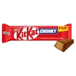 KitKat Chunky Milk Chocolate Bar 40g PMP 89p
