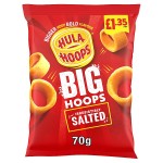 Hula Hoops Big Hoops Salted Crisps 70g, £1.35 PMP