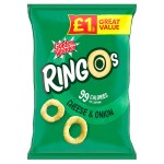 Golden Wonder Ringos Cheese & Onion 40g