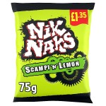Nik Naks Scampi 'N' Lemon Crisps 75g, £1.35