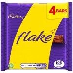 Cadbury Flake Chocolate Bar 4 Pack Multipack 80g (4 x 20g)