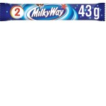 Milky Way Duo Milk Chocolate Bar 43g