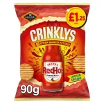 Jacob's Crinklys Frank's RedHot 90g