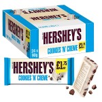 Hershey's Cookies 'N' Creme Bar £1.75 PMP 90g