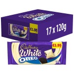 Cadbury Oreo White Chocolate Bar PMP 195P 120 g