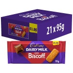 Cadbury Dairy Milk Biscoff Chocolate Bar PMP 95G