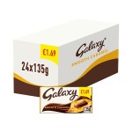 Galaxy Smooth Caramel & Milk Chocolate Block Bar £1.69 PMP 135g