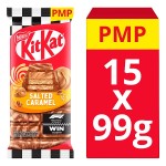 KitKat F1 Salted Caramel Chocolate Sharing Bar 99g PMP £1.65