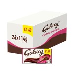 Galaxy Cookie Crumble & Milk Chocolate Bar £1.69 PMP 114g
