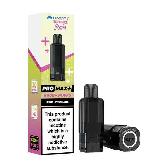PinkLemonade_HayatiProMax_Pods6000_d491dcc7-9592-4968-b6a2-f8cc006ea607 Hayati Pink Lemonade Hayati Pro Max+ Refill Pack - Image 1