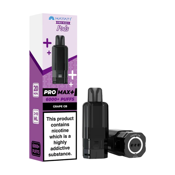 hayati_pro_max_plus_6000_pods_grape_gb_5d8f42bc-7df9-4939-a991-3cfbeb0a8ae9 Hayati Grape GB Hayati Pro Max+ Refill Pack - Image 1